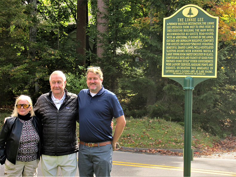 Martha, Bob and Brian Bossuyt.
