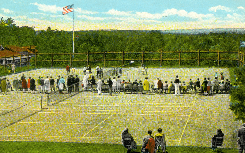 Tennis Match at Lutherland